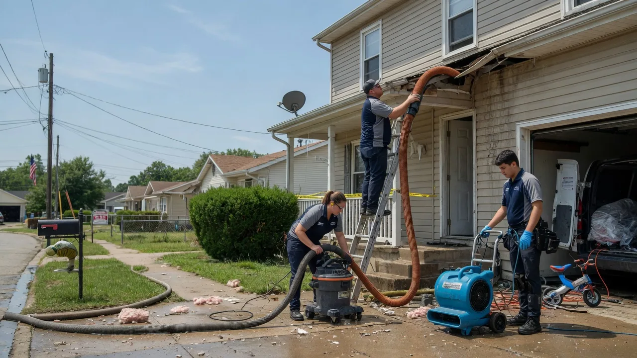 Water Damage Restoration in Tallula, IL near me